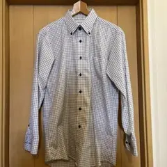 ORIHICA ノンアイロン　チェックシャツL（41-82）