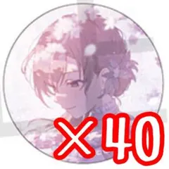 40点 プロセカ グリッター缶バッジ 50A MEIKO