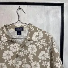 90's LAND'S END ランズエンド アロハシャツ　Sサイズのサムネイル