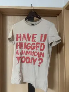 メンズ ディーゼル　半袖 Tシャツ ベージュ グラフィック