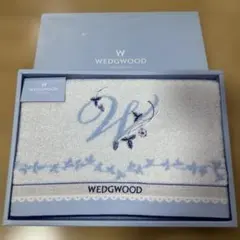 新品 ウェッジウッド バスタオル 西川産業 綿100% 60×120cm ブルーのサムネイル