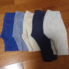 UNIQLO アカチャンホンポ ベビー ボトムス 70サイズ 5点セット
