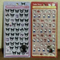 【ボンボンドロップシールミニ】サンリオ2種セット