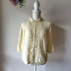 a096　サマンサモスモスSM2　ブラウス　Mサイズ　古着