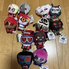 タグ付き ハズビン・ホテルへようこそ ぬいぐるみ マスコット ちびぐるみ コンプ