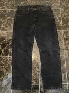 RUSTLER/W34L29 ブラックデニム　古着