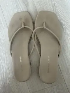 オデットエオディール レザー トングサンダル ビーチサンダル 23.5cm