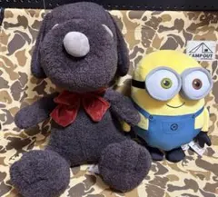 スヌーピーとミニオンのぬいぐるみセット!!