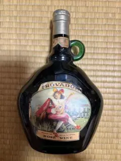 【レトロ酒ボトル／ポルトガル産 ロゼワイン 空瓶 インテリアにも】のサムネイル