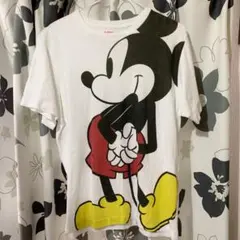 ミッキーマウス　Tシャツ　L