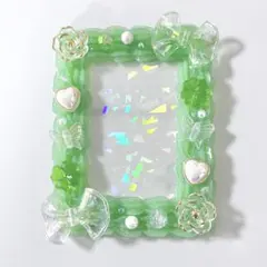 トレカケース　ホイップデコ　緑　No.42