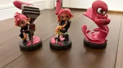 スプラトゥーン　amiibo タコ　3体セット