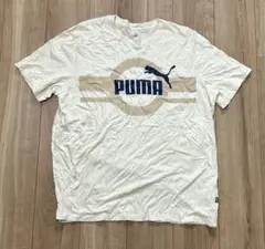 PUMA Tシャツ　半袖　グラフィックプリント プーマ　ウェア　サッカー　古着