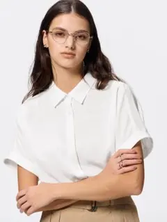 GUドレープシャツ