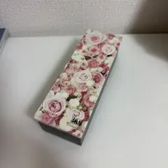 花柄収納ボックス（バラデザイン）