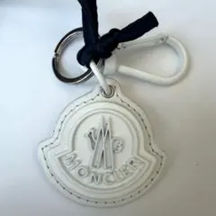 MONCLER キーリング キーホルダー ホワイトレザー レディース & メンズのサムネイル