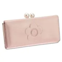 MARY QUANT エンボスデイジーパール パース パールピンク