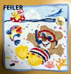 FEILER フェイラー 　ANAコラボ　テディ　マリンテディ　新品未使用のサムネイル