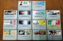スーパーファミコン ソフト まとめ売り　14個