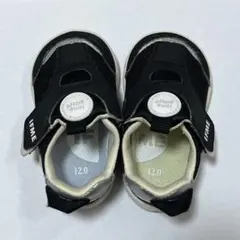 イフミー スニーカー ブラック/シルバー　12.0cm