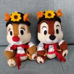 ディズニーシー　プリマベーラ　チップとデール　ぬいぐるみバッチ