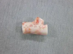 美品 和装小物 帯留め 花柄 珊瑚 洋銀■N70827-39