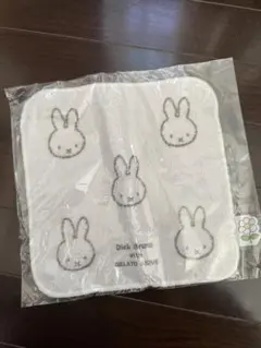 ジェラートピケ☆ミッフィーDick Bruna うさぎデザインタオル