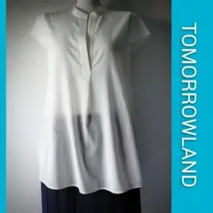 ✨【着用1回】★TOMORROWLAND  ★パフスリーブ ブラウス　M