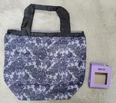 アナスイファスナー付きエコバッグANNA SUIエコバッグアナスイエコバッグ