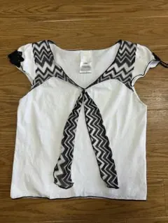 ☆ANNA SUI/ビーズ付きTシャツのサムネイル