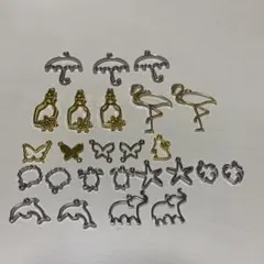 レジン　ハンドメイド　パーツ　25個セット