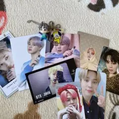 BTS ジミンキーホルダー　カードシールBT21 CHIMMYセット JIMIN