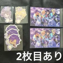 あんスタ 展示会 ポスカ アニカフェ ステッカー 朔間零 羽風薫 乙狩アドニス