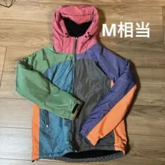 レディース　カラフル裏起毛パーカー