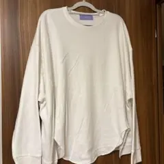 weeg9 長袖カットソー ホワイト