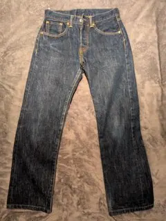 LEVI'S 501 赤耳セルビッチ w28 濃紺 デニムジーンズ