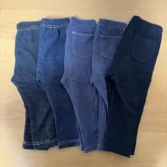 80cm レギンス まとめ売り シンプル　男の子　女の子 ユニクロ　しまむら