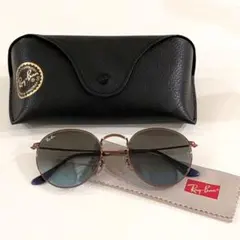 Ray-Ban レイバン サングラス ラウンド ゴールドフレーム ケース付き