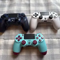 ジャンク　PS4 コントローラー 3点セット