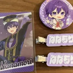 すとぷり ななもり。フィギュアと缶バッジセット - メルカリ