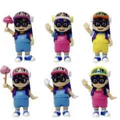 ６個セット 約10cm ドクタースランプ アラレちゃん フィギュア キュートのサムネイル