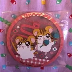 【新品/未開封】ハム太郎 クリア ラバーコースター