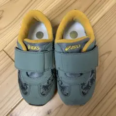 ASICS 恐竜柄キッズシューズ15.5cm