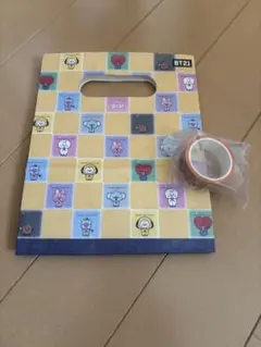 BT21 ミニショッパーとマスキングテープ セット