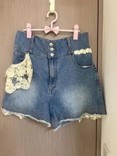 オシャレウォーカー☆ソマリ☆レース付きショートパンツのサムネイル