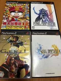 PS2 ソフト 4本セット まとめ売り