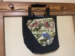 28番　鯉　和風　和柄　手さげカバン　キャンバストートバック　トートバック