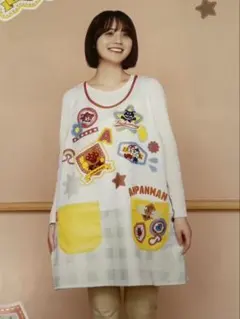 アンパンマン エプロン フリーサイズ