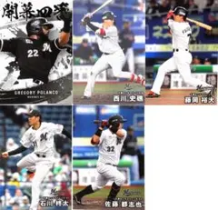 プロ野球チップス 2025 第2弾 ポランコ 西川史礁 他 千葉ロッテマリーンズ