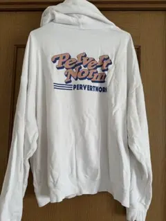 WHO'S WHOgallery プリントパーカー ホワイト